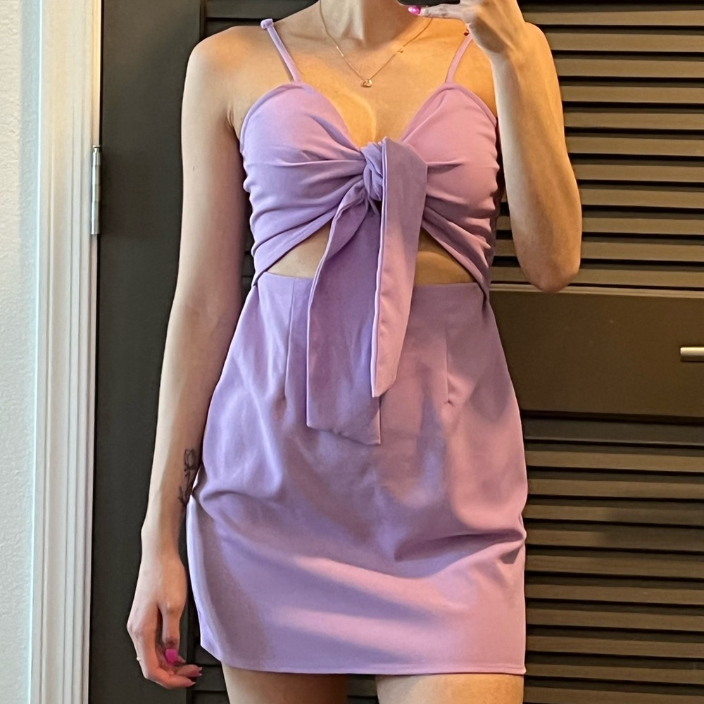 Tobi purple dress
